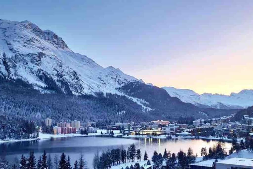Ferienapartment In Bestlage In Sankt Moritz エクステリア 写真
