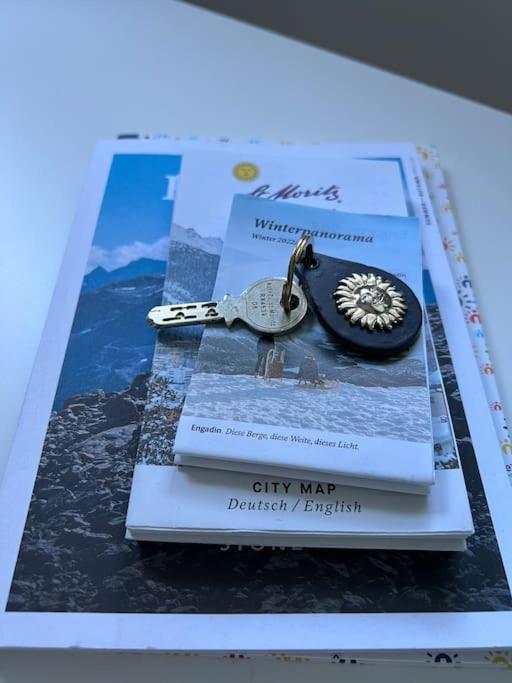 Ferienapartment In Bestlage In Sankt Moritz エクステリア 写真